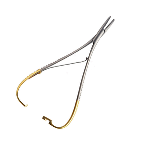 Porte-aiguille Mathew en acier inoxydable Durable de haute précision Instrument chirurgical manuel premiers soins suture couture certifié CE - Product Image 5