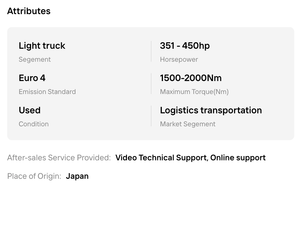 El mejor!! Camión de Caja Isuzu NPR 2015 de Bajo Kilometraje, Envío a Todo el Mundo - Product Image 5