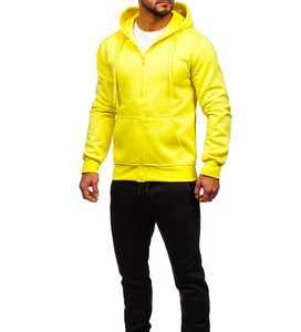 2025 Premium Custom Men's Full <b>Zip</b> <b>Hooded</b> Jogger Tracksuits Breathable Lightweight Plus Size 2 1 Design Gym Training Jogging - Product Image 6