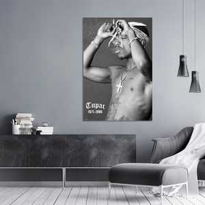 Póster de Tupac Shakur con diseño de humo para decoración de pared - Product Image 2