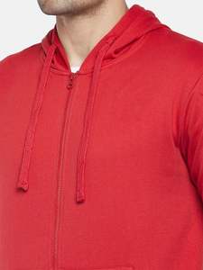 Personalizado Todo en color Cualquier logotipo Oem Odm Rts Venta al por mayor Peso pesado Cremallera Sudadera con capucha Bolsillo frontal - Product Image 2