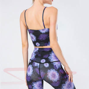 2024 Best Selling High Waist Fitness Yoga Pants High Quality Cheap Price Sublimated Leggings Casual 100% Cotton Woman Leggings - Product Image 2