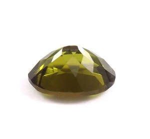 Tourmaline naturelle bicolore 8x6mm Tourmaline ovale à facettes double couleur pierre magique tourmaline ovale bicolore pierre précieuse en vrac - Product Image 3