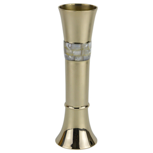 Support de bougie créatif en forme de plume en laiton forgé Design en relief, support de bougie en laiton antique - Product Image 6