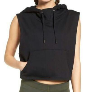 Sweats à capuche et sweatshirts décontractés pour femmes du Bangladesh Sweat à capuche sans manches pour femmes à la mode Prix de gros Conception OEM disponible - Product Image 4