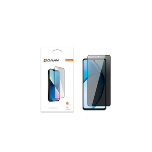 เน็ตซี่ 5D ไพรเวซี่กระจกนิรภัยป้องกันหน้าจอติดตั้งง่ายป้องกันไฟฟ้าสถิตป้องกันการสอดแนมออปโป้ A60 A13-สีดำครอบคลุมเต็มรูปแบบ - Product Image 1