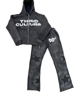 ชุดวอร์มเน้นการปะติดดีไซน์โลโก้ผ้าปะติดเสื้อสไตล์พรีเมียมกำหนดได้เอง - Product Image 5