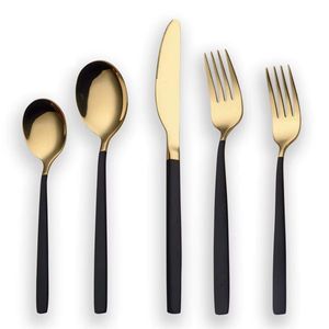 Luxurious <b>Gold</b> Designer Spoon <b>Set</b> Elegant Stainless Steel Flatware Perfect for Dining Table Stylish Durable Kitchen Utensils - Product Image 3