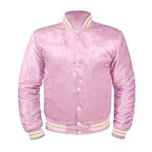 Bomber de satén de estilo vintage, chaquetas de satén, nuevas chaquetas de tendencia, fabricante de alta calidad, chaqueta de satén caliente - Product Image 6