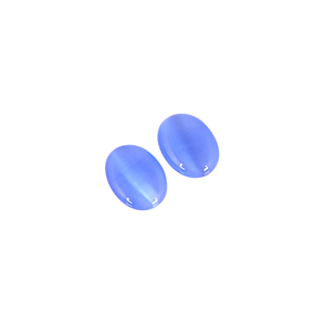 Venta al por mayor lote de piedras preciosas cabujón ovalado suelto de ojo de gato azul para hacer joyas anillo - Product Image 5