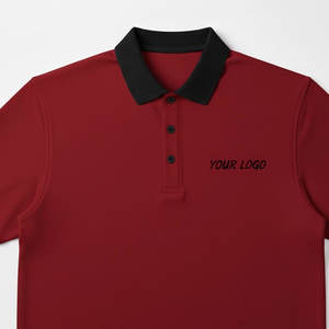Polo en coton interlock lourd à manches longues et poignets côtelés pour les temps de transition et un style superposé raffiné - Product Image 3