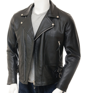 2025 Fashion Men's Leather <b>Jackets</b> Autumn High Quality Custom Designed Men's Motorbike <b>Jackets</b> Waterproof Leather Gear <b>Jacket</b> - Product Image 1