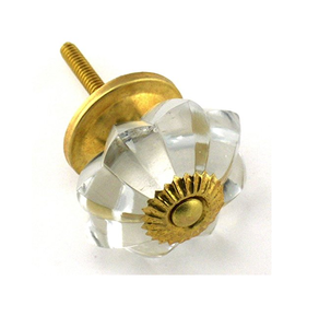 Perillas de gabinete de acrílico Muebles para el hogar Perillas hechas a mano Cajón Push & Pull Knob diseño creativo de buena calidad - Product Image 1