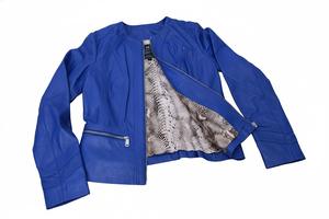 เสื้อแจ็คเก็ตมอเตอร์ไซค์หนังแกะสีเบอร์กันดีสำหรับผู้หญิง ฤดูใบไม้ร่วงปี 2026 กันน้ำ แห้งเร็ว ระบายอากาศ กันลม บุด้วยผ้าฝ้าย - Product Image 4