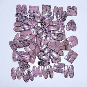 Par de Rodonitas Naturales Sueltas, Proveedor de Gemas de Cuarzo de la India, Precio al por Mayor, Alta Calidad para la Fabricación de Joyas - Product Image 6