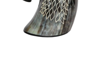 Jarra de Cerveza Vikinga Hecha a Mano Ecológica con Colores y Logotipo Personalizables, Artesanía Auténtica para Decoración del Hogar - Multi Artesanía - Product Image 3