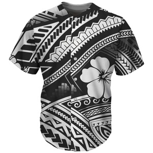 2025 personnalisé Sublimation Baseball Jersey léger respirant Polyester coton mélange athlétique Fit équipe uniforme pour hommes - Product Image 6