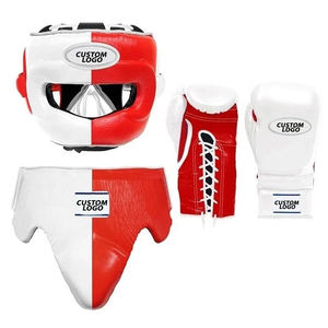 Buen Proveedor, Juego de Boxeo para Principiantes, Guantes, Almohadillas, Protector de Cabeza, Kit Completo, Cuero Genuino, Alta Calidad, Duradero - Product Image 1