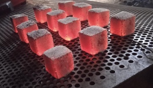 Briquetas de Carbón Ecológicas Fire-Max 100% de Cáscara de Coco, Forma de Cubo, para Hookah, Alta Dureza 7500J Caloríficas, Proveedor Indonesia - Product Image 2