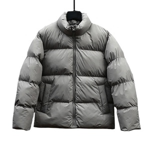 2023 en plein air poches personnalisées chaud bouffant veste manteau femmes col montant hiver blanc doudoune bulle veste pour les femmes - Product Image 1