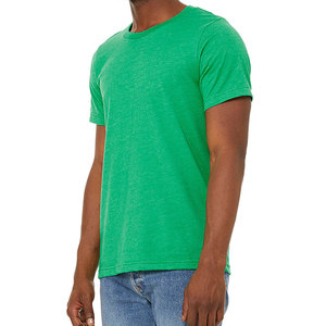 Unisex Custom Short Sleeve Jersey T-Shirt Tri-Blend Breathable T Shirt for Man - Product Image 2
