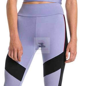 Leggings de yoga en coton taille haute pour femmes Tissu tricoté confortable - Product Image 5