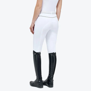 Mallas de montar a caballo transpirables para mujer, cintura elástica, cintura alta, bolsillo, pantalones de entrenamiento, mallas ecuestres, novedad al por mayor - Product Image 6