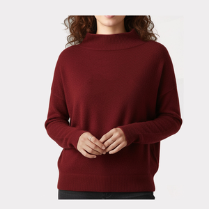 Women's Casual Cotton Fleece Oversized Streetwear Sweatshirt <b>Turtleneck</b> Psi Sigma Phi Pullover Front Custom Eco-Friendly Winter - Product Image 5