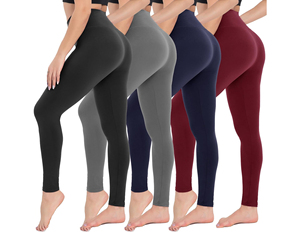 High Quality Mid Seamless Butt Lift Leggings Women Solid Streetwear Fitness Scrunch <b>Bum</b> Yoga <b>Pants</b> Four-Way Stretch Breathable - Product Image 5