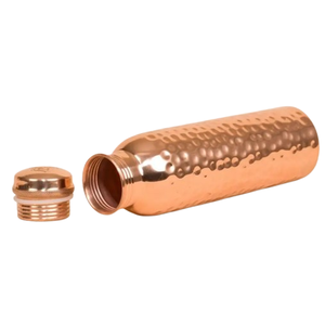 Meilleures ventes de bouteilles de 100% ml en cuivre pur 950 poli miroir martelé verres multi-usages avantages de la consommation directe-pour - Product Image 3