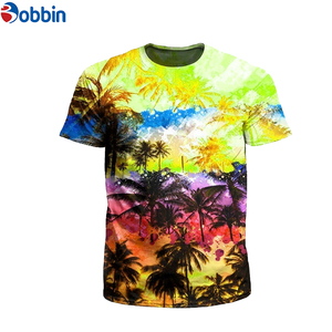 เสื้อยืดซับลิเมชั่นใส่สบาย พิมพ์ลายซับลิเมชั่นทั่วตัว เสื้อยืดซับลิเมชั่น เสื้อยืดโลโก้สั่งทำสำหรับผู้ชาย - Product Image 6