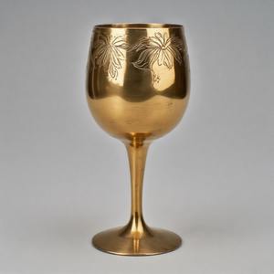 DivinitySip Cáliz Sagrado Latón Antiguo Comunión Copa de Vino Hecha A Mano Copa Vintage para Iglesia y Ceremonias Espirituales - Product Image 5