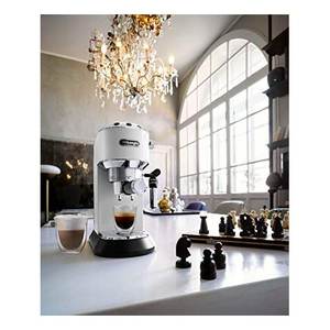 Machine à expresso De Longhi DEDICA Ec685 W blanche 1300W Modèle 0132106141, élégante cafetière - Product Image 4