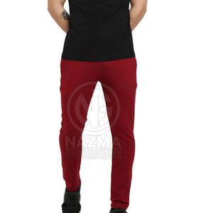 Good Quality 100% Cotton Mid Waist Dark Wash Breathable Quick Dry Private Label Your Own Design Casual <b>Trouser</b> for Men - Product Image 4