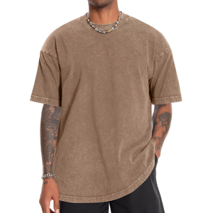 Camisetas al por Mayor Personalizadas Unisex, Lavadas con Ácido, 100% Algodón, de Alta Calidad, Elegantes, Casuales, Ecológicas, Transpirables, de Corte Regular - Product Image 6