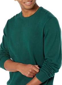 เสื้อสเวตเตอร์คอกลมแขนยาวโอเวอร์ไซส์สำหรับผู้ชายเสื้อสวมหัวผ้าฟลีซผ้าฝ้ายเสื้อผ้าแนวสตรีท - Product Image 4