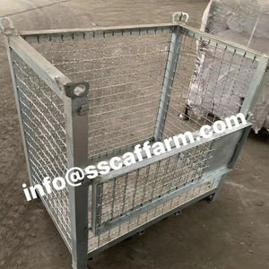 Ulma Modern Design Style Acero Metal Palet con Color Azul Malla 80kg Capacidad Andamios - Product Image 4