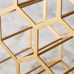 Wine Rack Stainless Steel Sculpture Table Top Decor Accessories Home Office Desk Decoration Hotel Room Restaurant Wholesale - Product Image 3