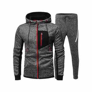 Ensemble de survêtement Logo personnalisé Vente à chaud Pull en polyester Surdimensionné Backwoods Hommes 2 Pièces Pantalon de survêtement Hoodies Joggers - Product Image 3