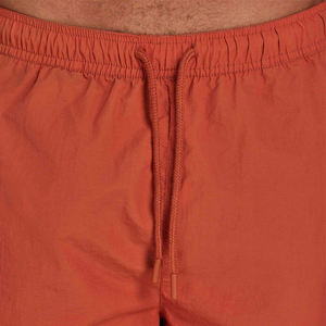 Short de bain d'été personnalisé orange peigné léger de haute qualité à séchage rapide pour hommes Short de surf à taille élastique - Product Image 4