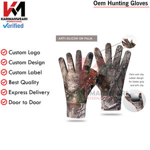Gants de chasse de qualité professionnelle doigts complets gants de camouflage antidérapants sans doigts tir à l'arc aventures en plein air accessoires de chasse tactiques - Product Image 6