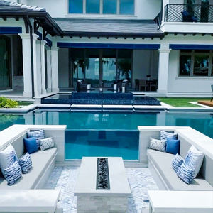 Piscina acrílica de capacidad personalizada, último diseño, fiesta transparente, disfrute de piscina de fibra de vidrio para el hogar - Product Image 6