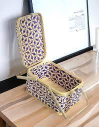 กล่องของขวัญไม้ไผ่สานมือแบบดั้งเดิมจากเวียดนาม - Product Image 4