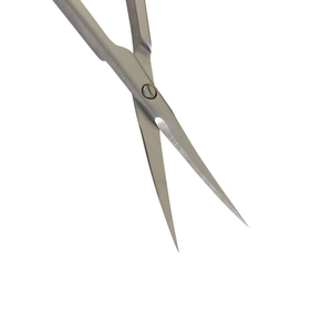 Ciseaux à cuticules ergonomiques en acier inoxydable, légers, durables, mini, incurvés, pour une élimination propre et lisse, qualité salon de beauté - Product Image 6