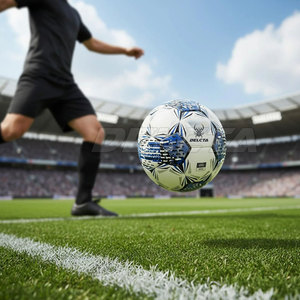 Venta Directa de Fábrica, Balón de Fútbol Híbrido de Cuero, Servicio OEM, Balón de Fútbol Híbrido - Product Image 5