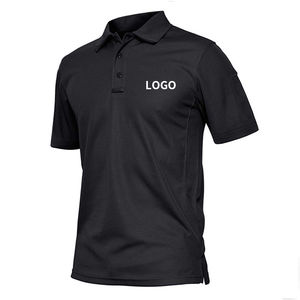 Polo de hombre hecho a medida más vendido, cuello vuelto transpirable con mangas largas para golf, colores personalizados - Product Image 3