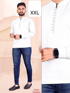 Kurta สั้นสไตลิสของผู้ชายโดย fabzone ขายส่งผู้ส่งออก - Product Image 5