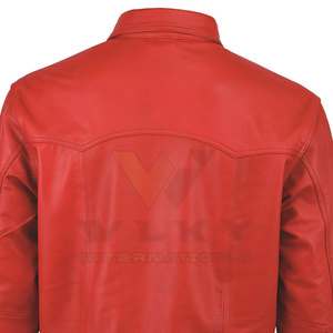 Chemise en cuir légère et confortable Chemise en cuir grande taille de couleur différente pour hommes de la meilleure qualité - Product Image 4