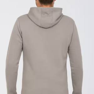 2024 Sudadera con capucha grande y alta para hombre, venta al por mayor, manga acanalada, dobladillo con cuerda, talla grande, hecho a medida, varios colores - Product Image 3