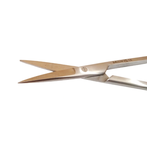 İnce nokta paslanmaz çelik manuel cerrahi Iris makas düz tıbbi diş kullanımı yüksek kaliteli - Product Image 6